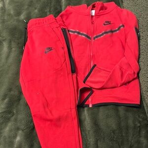 Nike Red Tracksuit
